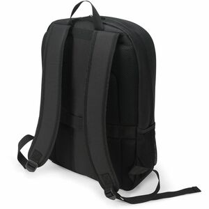 Dicota TWO Tasche (Rucksack) für 38,1 cm (15 Zoll) bis 43,9 cm (17,3 Zoll) Notebook - Schwarz - 300D rPET Polyester Körper