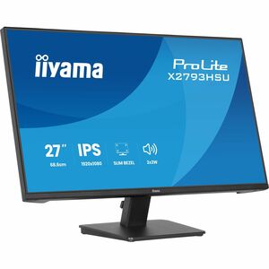 Moniteur LED iiyama ProLite X2793HSU-B1 27" Classe Full HD - 16:9 - Noir mat - 68,6 cm (27") Viewable - Technologie IPS - 