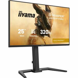 Moniteur de jeu LCD iiyama Gold Phoenix G-MASTER GB2591HSU-B1 25" Classe Full HD - 16:9 - Noir mat - 62,2 cm (24,5") Viewa