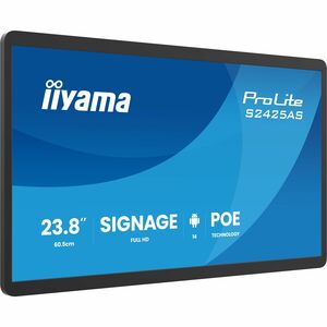 LCD Ecrans à affichages dynamiques iiyama ProLite S2425AS-B1P 604,52 mm - 24 Heures/7 Jours Operation - Tecnologie IPA (In