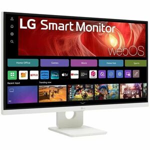 LG 32U721SA-W 32" Class 4K UHD Smart LCD Monitor - 16:9 - White - 31.5" Viewable - Vertical Alignment (VA) - 3840 x 2160 -