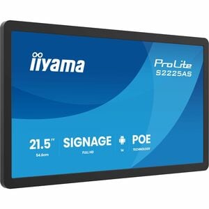 iiyama ProLite S2225AS-B1P 546,10 mm LCD Digital-Signage-Display - 24 Stunden/7 Tage Betrieb - IPS-Technologie (In-Plane-S