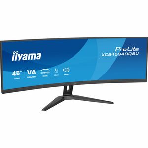 iiyama ProLite XCB4594DQSU-B1 45 Zoll Klasse Dual Quad HD (DQHD) Gekrümmter Bildschirm LED-Monitor - 32:9 Format - Mattsch