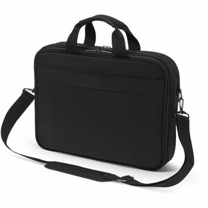 Dicota TWO Carrying Case for 35.6 cm (14") to 40.6 cm (16") Notebook - Black - Water Resistant, Weather Resistant - 300D r