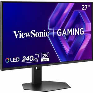 ViewSonic VX2738-2K-OLED 27 Inch QHD OLED Gaming Monitor with 240Hz, 0.03ms Response Time, AMD FreeSync Premium, Advanced 