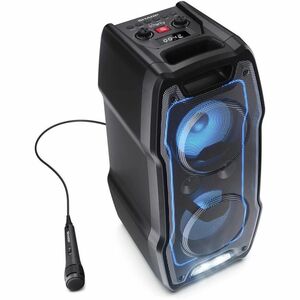 Sharp XParty Sing PS-931 Tragbar Bluetooth Lautsprechersystem - 180 W RMS - Schwarz - Tabletop - Aufladbarer Akku - USB