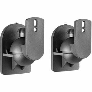 SOPORTE DE PARED GIRATORIO INCLINABLE PARA ALTAVOCES NEGRO