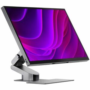 Aspekt Touch 32 4K UHD Docking Monitor with Touchscreen and 145W USB Charging with Fold Stand - Space Grey
