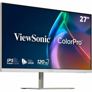 ViewSonic ColorPro VP2766-2K-W 27" Class WQHD LED Monitor - 16:9 - White - 68.6 cm (27") Viewable - In-plane Switching (IP