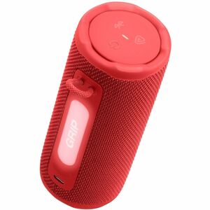 JBL Grip Portable Bluetooth Speaker System - 16 W RMS - Red - 70 Hz to 20 kHz - Battery Rechargeable - 1