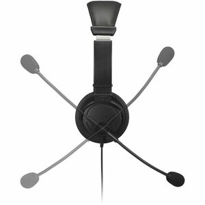 Kensington Classic Wired On-ear, Over-the-head Stereo Headset - Binaural - Circumaural - 182.9 cm Cable - Noise Cancelling