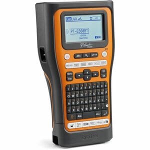 Brother P-touch PT-E560BTVP Electronic Label Maker - Thermal Transfer - 30 mm/s Mono - 14 Fonts - 180 dpi - Tape, Heat Shr