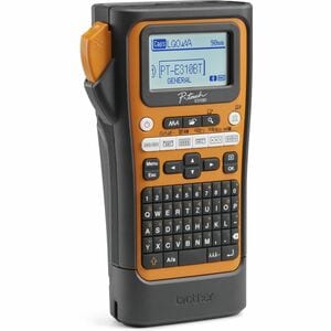 Brother P-touch PT-E310BTVP Electronic Label Maker - Thermal Transfer - 20 mm/s Mono - 7 Fonts - 180 dpi - Tape, Heat Shri