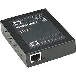 Power over Ethernet (PoE+) Splitter, IEEE802.3at, 5, 7.5, 9 or 12 V DC output voltage - 12 V DC, 4 A Output - 1 x 10/100Ba