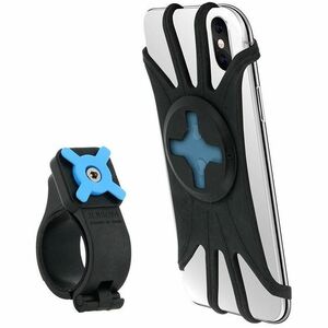 MOBILIS U.FIX Vehicle Mount for Smartphone, Bike, Smartphone Holder - Black - Landscape/Portrait - 10.2 cm to 17.8 cm (7")