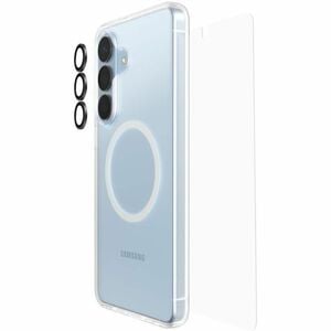 Belkin SCREENFORCE Hülle für Samsung Smartphone - Durchsichtig - Sturzsicher, Stoßdämfpend, Wärmefest, Vergilbungsbeständi