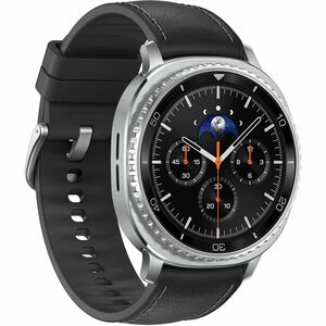 Samsung Galaxy Watch8 Classic SM-L500 Smart Watch - Rounded Square Case Shape - Black Body Color - Stainless Steel Body Ma