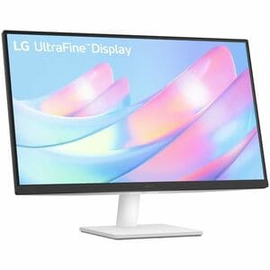 LG UltraFine 27US500-W 27" (68.6 cm) Class 4K UHD LCD Monitor - 16:9 - White - 27" (68.6 cm) Viewable - In-plane Switching