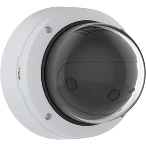 AXIS P3818-PVE 180 dgr panoramic overview of extensive areas with ultra-high resolution images and incredible details up t