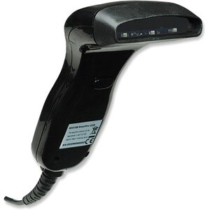 Contact CCD Handheld Barcode Scanner, USB, 80mm Scan Width, Cable 152cm, Max Ambient Light: 3,000 lux (sunlight), Black, T