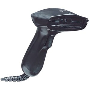 Long Range CCD Handheld Barcode Scanner, USB, 500mm Scan Depth, Cable 1.5m, Max Ambient Light 30,000 lux (sunlight), Black