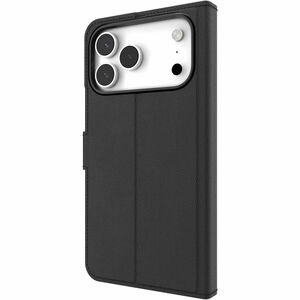 ifrogz Defence Tasche (Folie) Apple iPhone 17 Pro Max Smartphone - Schwarz - PU-Leder, Polycarbonat Körper