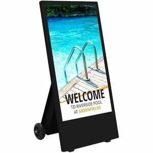 AllSee HOAB43HD10 43" LCD Digital Signage Display - 24 Hours/7 Days Operation - ARM Cortex A55 2 GHz - 4 GB - 1920 x 1080 