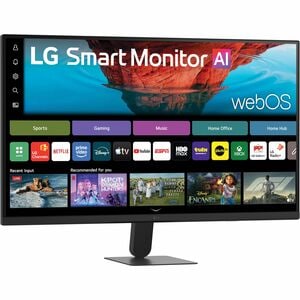 LG UltraFine 32U701SB-B 32" (81.3 cm) Class 4K UHD Smart LCD Monitor - 32" (81.3 cm) Viewable - 3840 x 2160 - Speakers - T