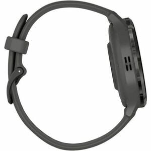 Garmin Venu 3S Smart Watch - 41 mm Case Height - 41 mm Case Width - Pebble Grey Case Color - Black Band Color - Stainless 