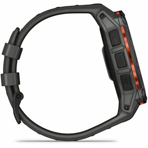 Garmin Instinct 3 Smart Watch - Black Body Color - Charcoal Band Color - Aluminium Body Material - Fiber Reinforced Polyme