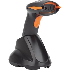 Wireless 2D Handheld Barcode Scanner, 250mm Scan Depth, up to 80m effective range (line of sight), Max Ambient Light 100,0
