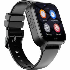 Carneo SeniorSafe+ 4G Smart Watch - 47 mm Case Height - 16 mm Case Thickness - 41 mm Case Width - Black Body Color - Wirel
