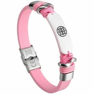 Carneo Smart Band - Pink Band Color - Leather Band Material - Near Field Communication - Water Proof