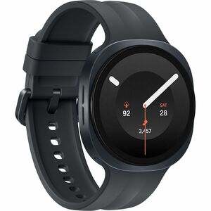 Samsung Galaxy Watch9 SM-L340 Smartwatch - 42,70 mm Case Height - 40,40 mm Case Width - Graphit Body Color - Schwarz Band 