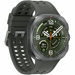 Samsung Galaxy Watch Ultra2 SM-L715F Smartwatch - 47,40 mm Case Height - 47,10 mm Case Width - Silber Body Color - Oliv Ba