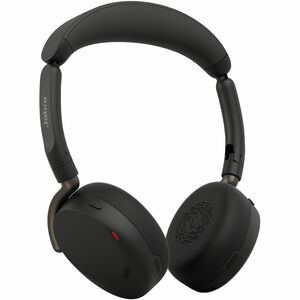 Jabra Evolve3 65 Flex Wired/Wireless On-ear, Over-the-head Stereo Headset - Black - Binaural - Supra-aural - 3000 cm - Blu