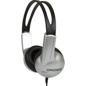 Koss UR10 Stereo Headphone - Stereo - Mini-phone (3.5mm) - Wired - 32 Ohm - 60 Hz to 20 kHz - Over-the-head - Binaural - S