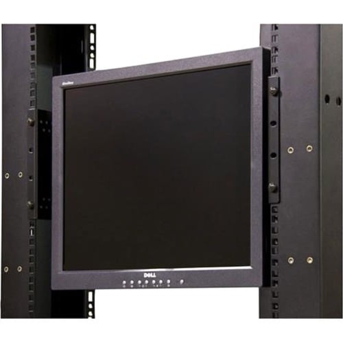 StarTech.com 4 HE Universal VESA LCD-Monitorhalterung für 19 Zoll Rack oder Schrank, TAA-konform, Halterung aus kaltgepres