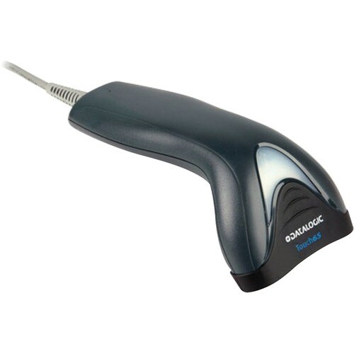 Datalogic Touch 65 Lite Rugged Library Handheld Barcode Scanner Kit - Cable Connectivity - Black - USB Cable Included - 15
