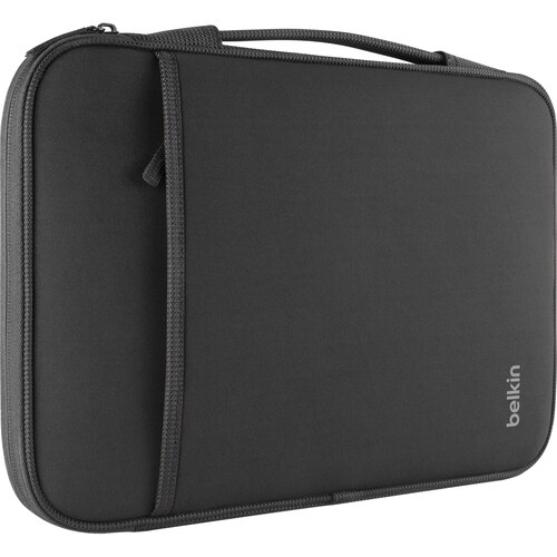 Belkin Tasche (Sleeve) für 33 cm (13 Zoll) Notebook - Schwarz - Neopro Außenmaterial - Fleece Innenmaterial - Kratzfestes 