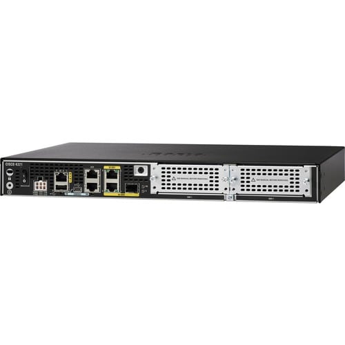Cisco 4000 4321 Router - Refurbished - 2 Ports - Management Port - 4 - Gigabit Ethernet - 1U - Rack-mountable, Wall Mountable