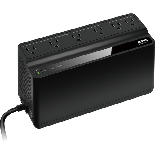 UPS Standby APC by Schneider Electric Back-UPS - 425VA/255W - 8Hora(s) Recharge - 3Minuto(s) Stand-by - 120 V AC Entrada -