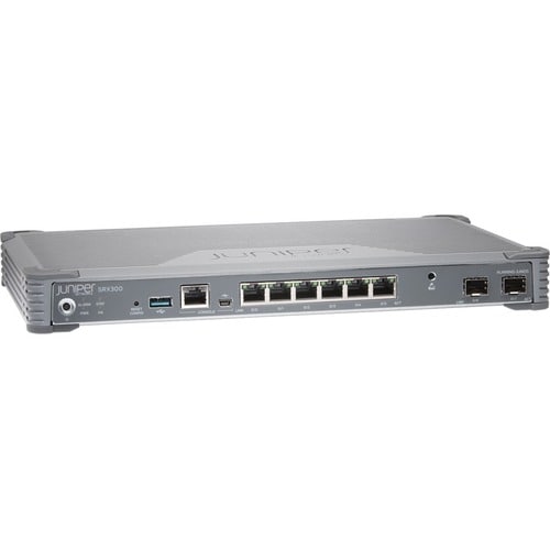 Juniper SRX300 Router - 6 Ports - Management Port - 2 - Gigabit Ethernet - Desktop