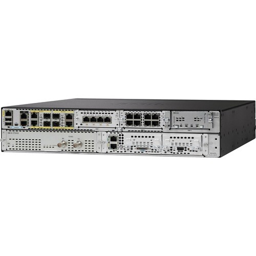 Cisco 4400 4451-X Router with AX License - Refurbished - 4 Ports - Management Port - 10.0 - Gigabit Ethernet - 2U - Rack-m