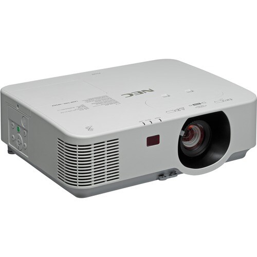 NEC Display P554W LCD Projector - 1280 x 800 - Front, Ceiling - 4000 Hour Normal Mode - 8000 Hour Economy Mode - WXGA - 20
