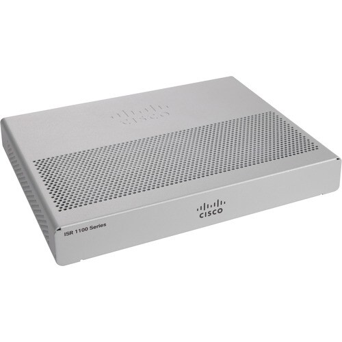Cisco 1100 C1101-4P Router - 1 Anschlüsse - Gigabit-Ethernet - Rackmontage, Desktop