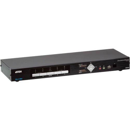 ATEN MultiView CM1164A KVM Switchbox - 4 Computer(s) - 1 Local User(s) - 1920 x 1200 - 2 x Network (RJ-45) - 8 x USB - 5 x
