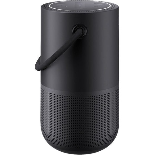 Bose Tragbar Bluetooth Smart Speaker - Google Assistant, Alexa Unterstützt - Schwarz - 360° Circle Sound - Wireless LAN - 