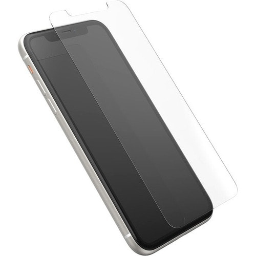 OtterBox Alpha Glass Tempered Glass, Polyester Screen Protector - Ultra Clear - For LCD iPhone 11 - Scratch Resistant, Fin
