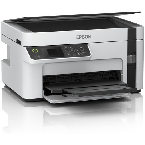 Epson ET-M2120 Wireless EcoTank Inkjet Multifunction Printer - Monochrome - Copier/Printer/Scanner - 32 ppm Mono Print - 1